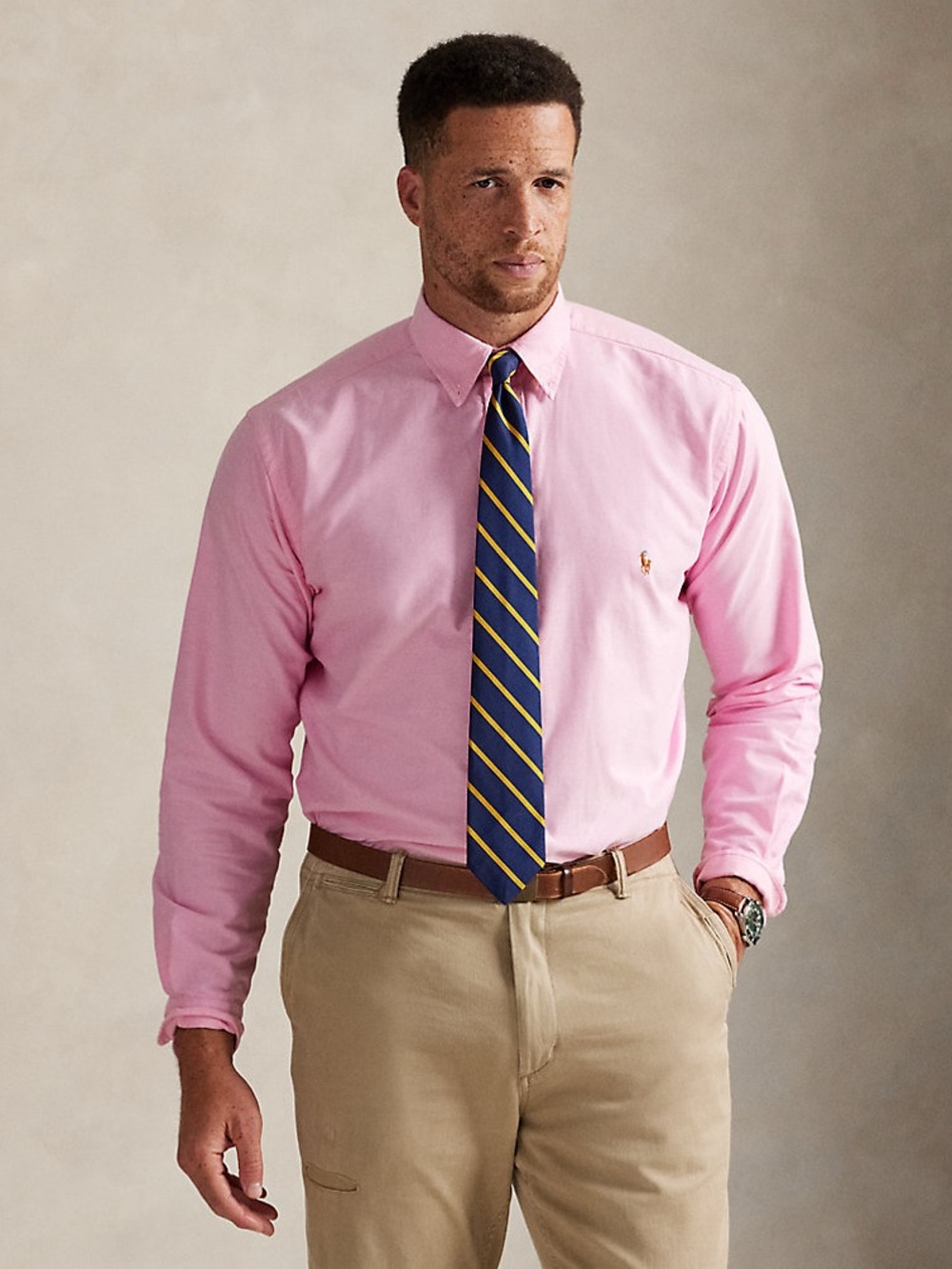 Ralph Lauren Pink Oxford Dress Shirt
